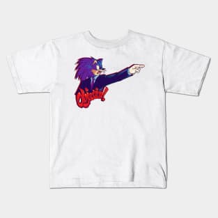 Couple shirt Sonic Ace Attorney version 1 Kids T-Shirt